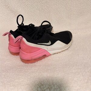 Nike Women's Air Black and Pink Athletic Shoes